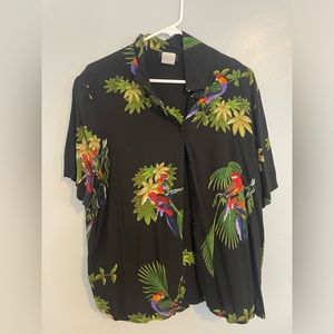 Tropical button down
